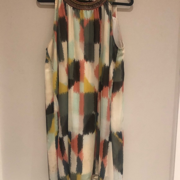 Anthropologie HD in Paris chiffon swing dress 12 - Picture 3 of 5